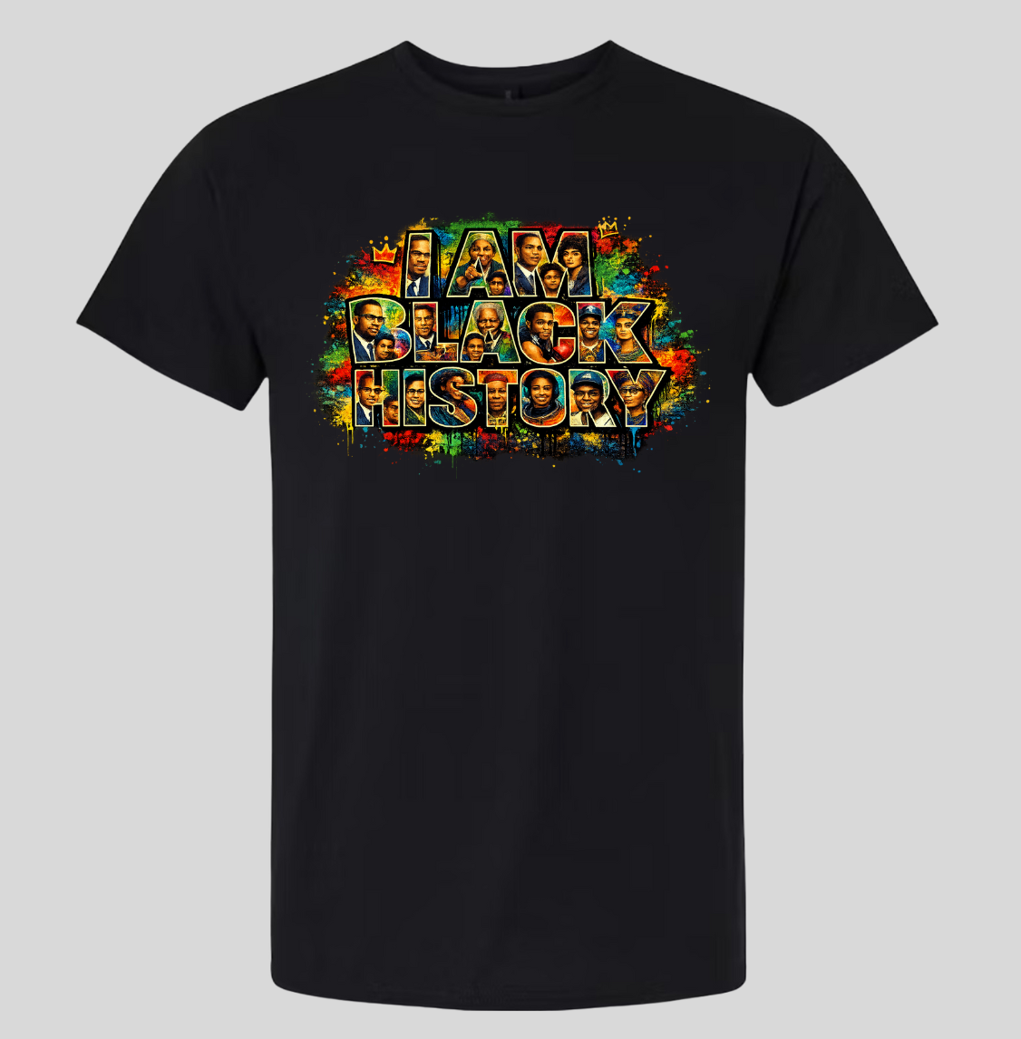 I AM BLACK HISTORY COLORFUL