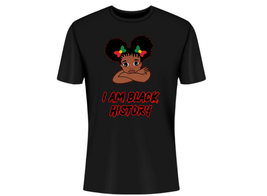 I AM BLACK HISTORY PRE-TEEN GIRL