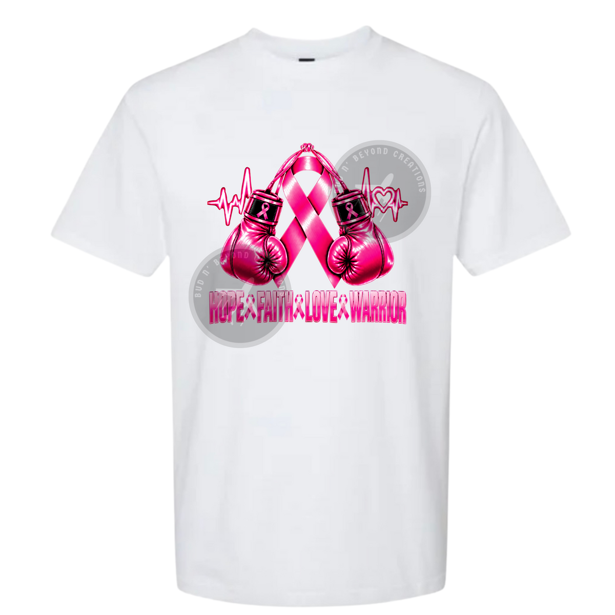 BREAST CANCER BOXING GLOVES TSHIRT