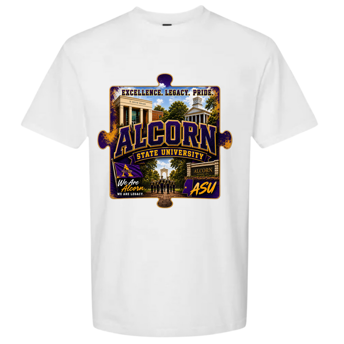 ALCORN STATE UNIVERSITY PUZZLE PIECE