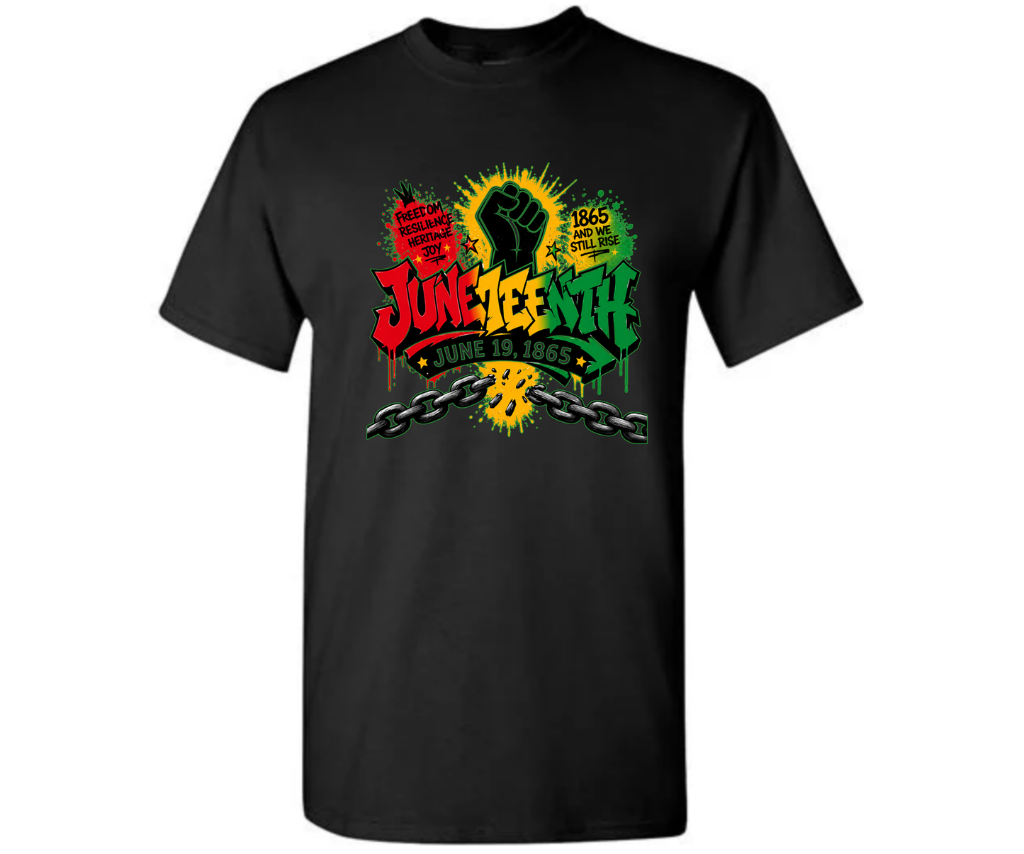 JUNETEENTH GRAFFITI FIST