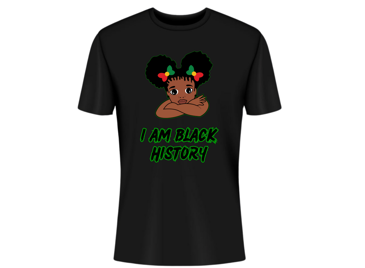 I AM BLACK HISTORY PRE-TEEN GIRL