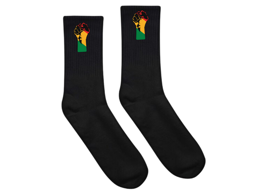 BLACK HISTORY FIST SOCKS