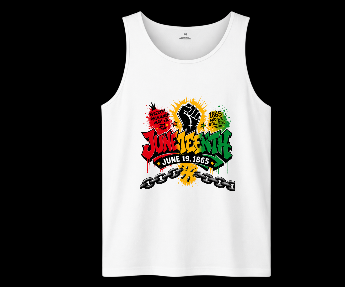 JUNETEENTH GRAFFITI FIST