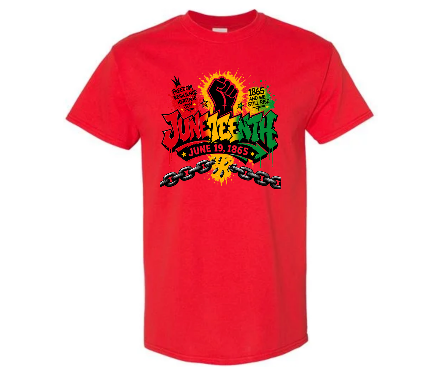 JUNETEENTH GRAFFITI FIST