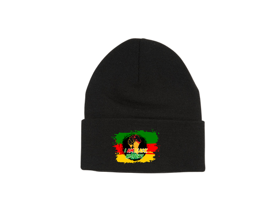 I AM BLACK HISTORY BEANIE