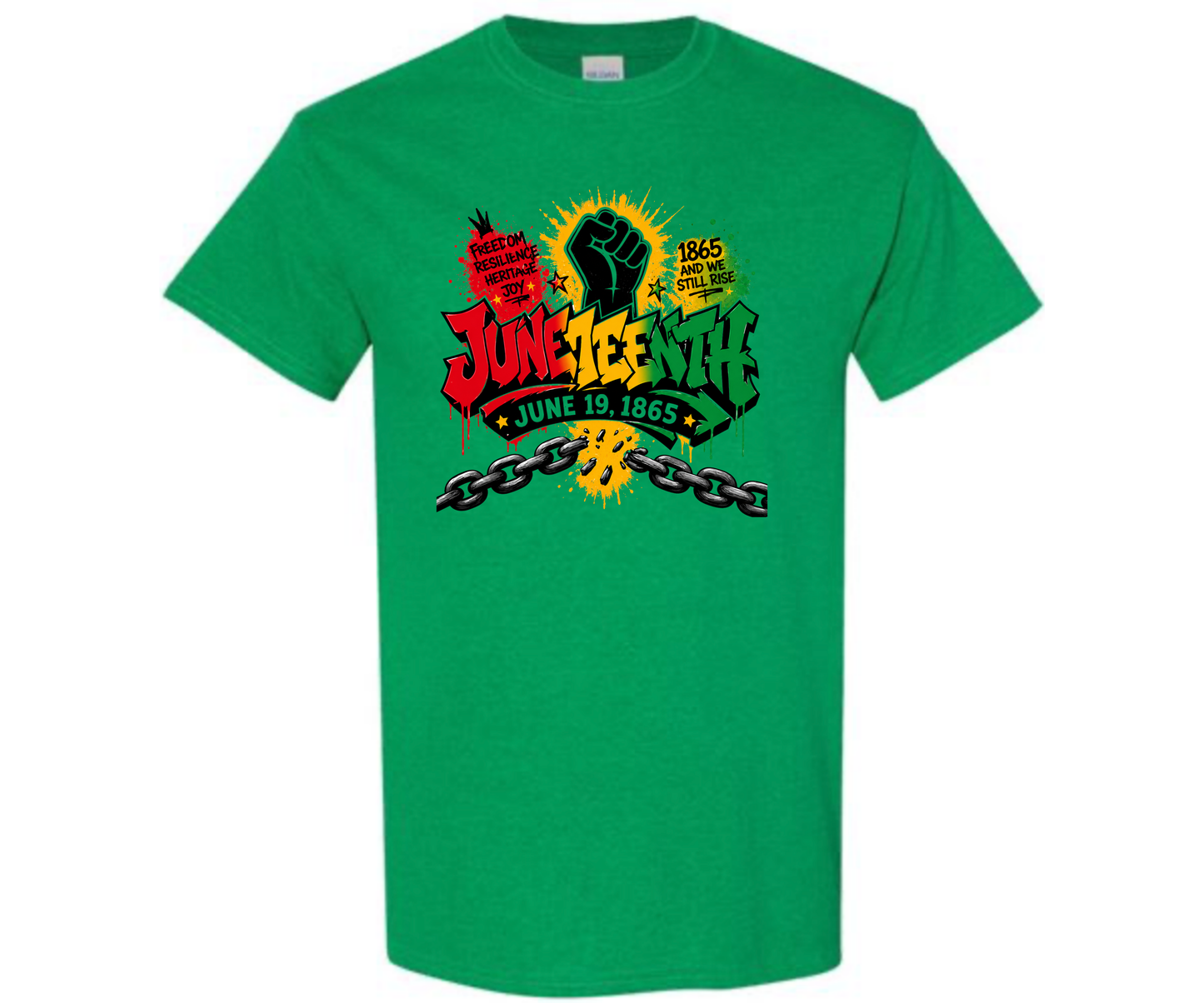 JUNETEENTH GRAFFITI FIST